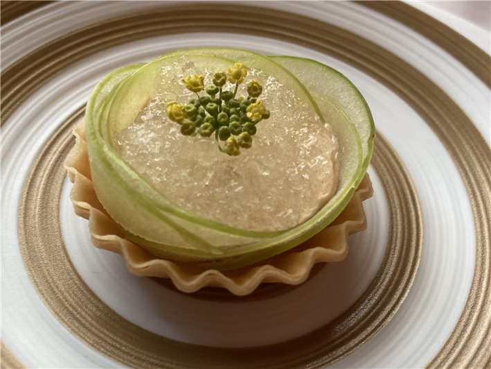 crab tartlet